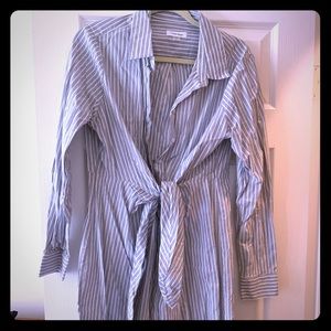 Calvin Klein Tie-Waist Dress - SZ 12